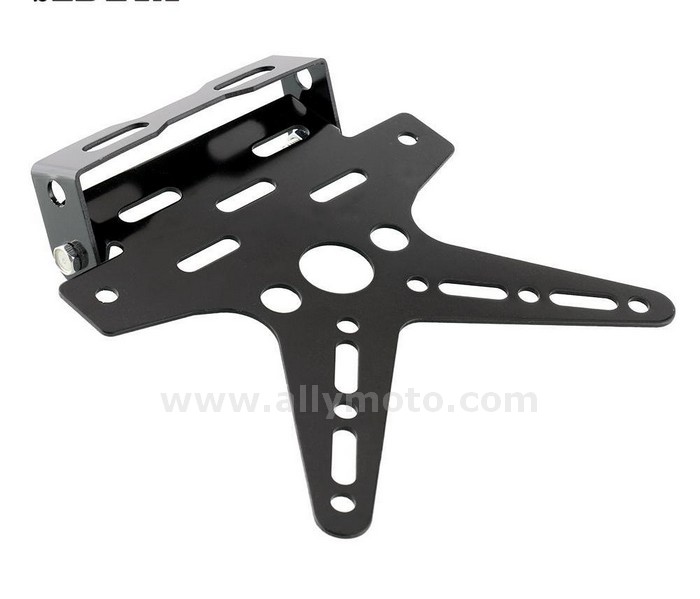 76 Custom Motorcycle Fender Eliminator License Plate Bracket Steel Dirt Atv Sport Cool@2